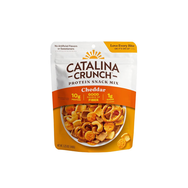 Catalina Crunch Protein Snack Mix with Cheese Crisps - 10g Protein, 1g