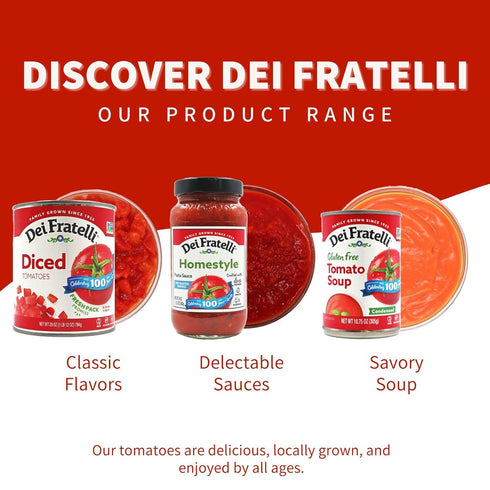 (4 pack) Dei Fratelli Simply Pizza Sauce - No Sugar Added