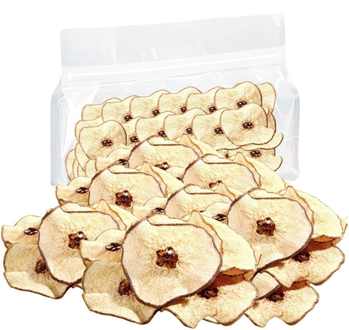 Plbxyriec Dried pears Slices Bulk 12oz/340g Dehydrated Pears Slices for Cocktails Garnish/Tea Potpourri