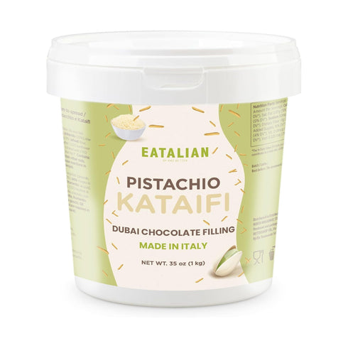 EATALIAN by AMZ BETTER Pistachio Cream with Kataifi, 2.2 lb/1000 g, Delicious