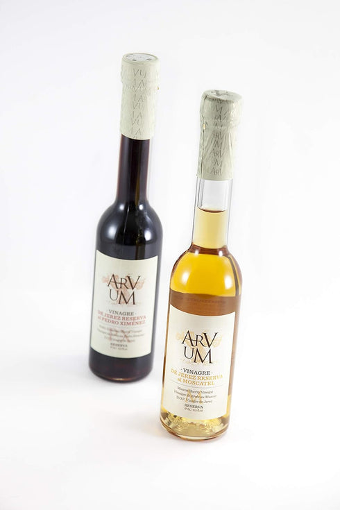 2 8.5 Arvum Moscatel Reserva Sherry Vinegar, Oak aged years, Ounces