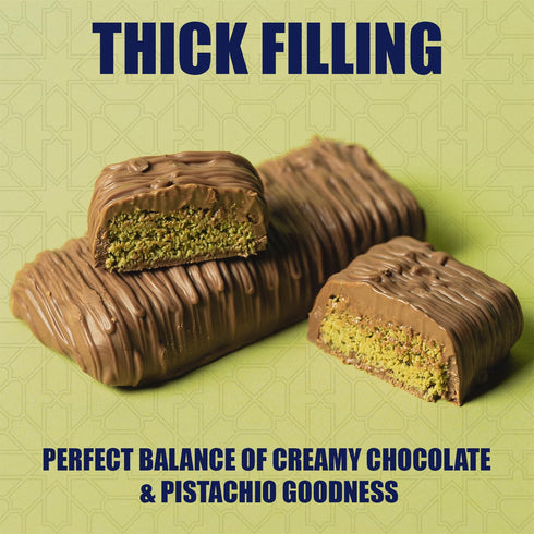 Lovetta Chocolate (1 Pack) Lovetta Dubai Chocolate Bar Pistachio Knafeh - Luxury Rich Milk Chocolate, Individually