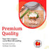 Cathay Fresh Spring Roll Rice Paper Wrappers, Rice Paper Wrappers for Fresh Roll-30 Sheets Each, Non-GMO, Low Carb, Vietnamese Summer Wrap with Natural Ingredients, Veggie Wrap (Round, 22cm - 3 Pack)
