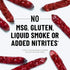 7g 16 oz.(Pack 2) Duke's Pork Original Smoked Shorty Sausages, Protein Per Serving