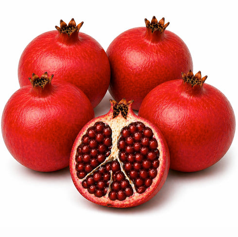 Generic Fresh Pomegranate Premium Quality, Juicy & Sweet (4 Count)