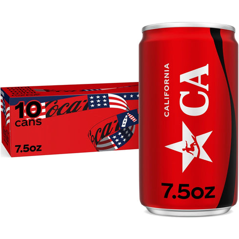 Coca-Cola Coke Zero Sugar Diet Soda, 10 Pack