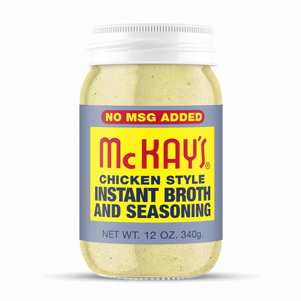 Mc Kay's Chicken and Beef Flavored Powdered Soup Seasoning, Gluten Free Instant Broth, 1 Pack