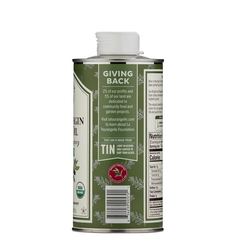 16.9 Oz La Tourangelle, Organic Extra Virgin Olive Oil, Cold-Pressed EVOO from Spain, Fl Spanish Olive Oil