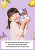 30 (15.87 oz) Korean Food Woongjin Kids Pear Bellflower Root Quince Jelly Stick Naturally Sweetened Fruity Flavor Jelly