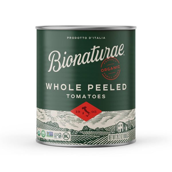 Bionaturae Organic Whole Peeled Tomatoes Canned - Tomatoes Organic, Keto Friendly, Non-GMO,