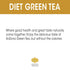 22 Oz (Pack 24) AriZona Diet Green Tea with Ginseng and Honey - Big Can, Fl