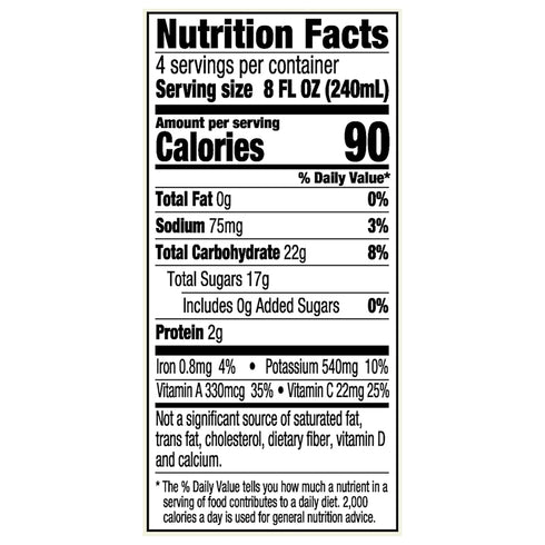 32 R.W. Knudsen Family Organic Beet Carrot Orange Juice Blend, Ounces