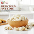 8 NY Spice Shop White Chocolate Covered Cashews - Ounce Candy Coated Cashew - Trail Mix White Chocolate Sweet Nut