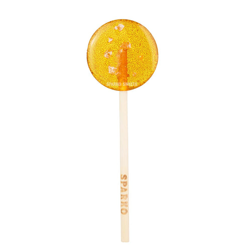 16 Count, 1.4-inch 12g (40 Count (Pack 1), Sparko Sweets Natural Honey Mini Round Lollipops, No Artificial Ingredients