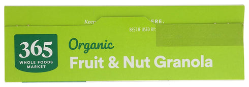 365 17 by Whole Foods Market, Organic Granola Fruit And Nut, Ounce