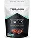 Terrasoul Superfoods Organic Pitted Medjool Dates, 1.5 Lbs - Pits Removed |