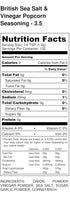 4 Pack 4-Pack Popcorn Seasoning | Variety | Cheddar Cheese | Dill Pickle | Pizza | Sea Salt & Vinegar | Premium |