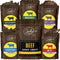 Jerky.com Beef Jerky Combo - Featuring Flavors Hot, Teriyaki, Original, Sweet &