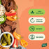 7oz Beleaf Spicy Plant-Based Jerky | Delicious Meat Substitute | Low Carb, Non-GMO, Dairy Free, Plant Protein | Natural