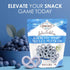 5 oz Hayden Valley Foods Blueberry Yogurt Flavored Covered Pretzels | Resealable Bag | Gourmet Flavored Blue Pretzels
