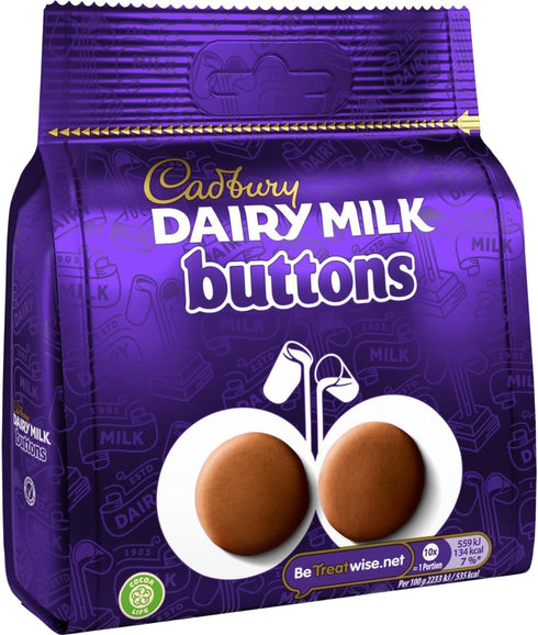 Cadbury 85g (Pack 1) Dairy Milk Buttons