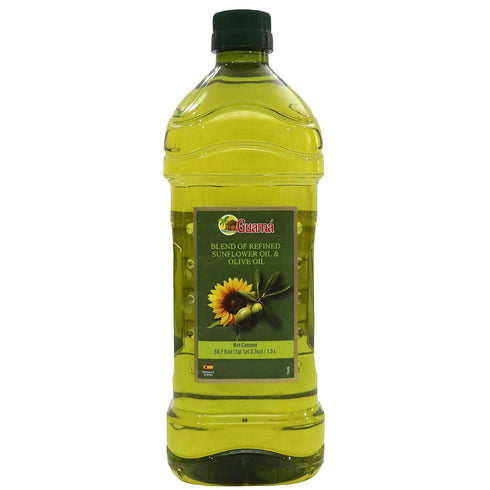 GUAMA - Olive Oil for Cooking Blend - Sunflower Oil Cooking Mix,
