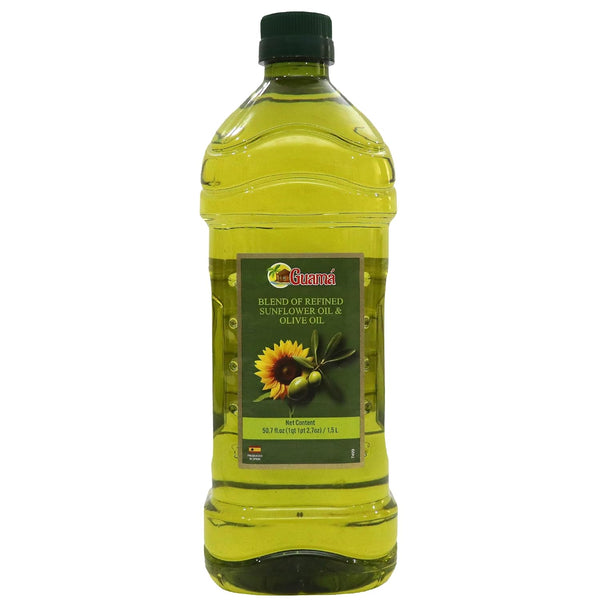 GUAMA - Olive Oil for Cooking Blend - Sunflower Oil Cooking Mix,