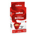 8.8 oz (Pack 4) Lavazza Qualit Rossa Ground Coffee, Medium Roast, Arabica and Robusta Blend, Brick