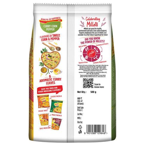 Saffola 400g Pack Maslal Oats - Curry & Pepper - -Export