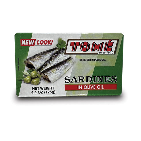 4 Packs 125g Tome Sardines (In Olive Oil) Ea