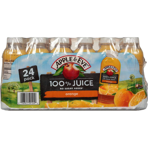 Apple & EVE Apple & Eve 100% Orange Juice 24 Pack 10