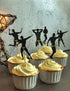 36 PCS Male Dancers Beefcake Cupcake Toppers - Bachelorette Decoration Supplies