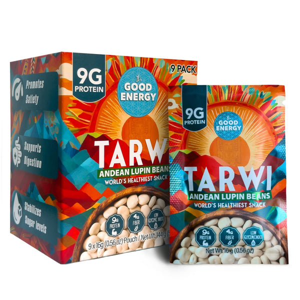 It's Good Energy Tarwi (Chocho) Snack | Naturally Activates Body's Glp 1 Response | High