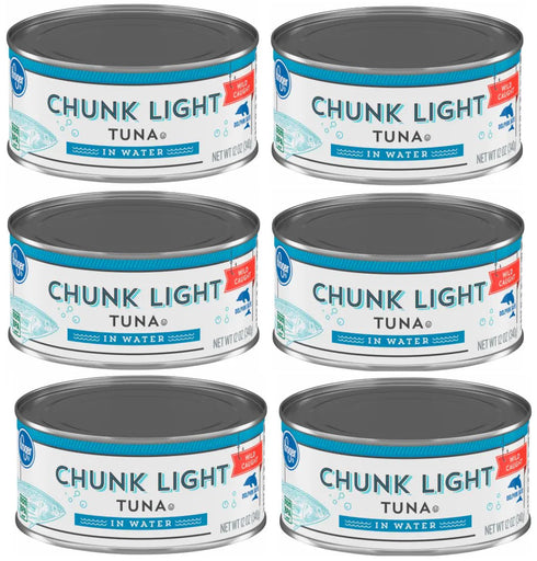 Generic Pack Of 6 Tuna in Water 12 oz.