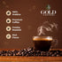 100% 2 lbs. Gold Coffee Co. Kanaloa Premium House Blend - Medium Roast, Whole Bean Arabica Coffee - Notes of Caramel