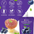 (26g) 16 Count Hethstia Blueberry Konjac Jelly Pouch + High Protein Ramen Cups, Vegan Plant-Based Low Sugar
