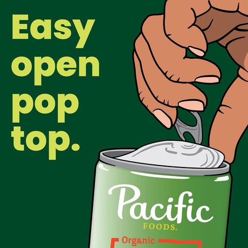 16.3 oz (Pack 12) Pacific Foods Organic Lightly Salted Chicken and Wild Rice Soup, Can