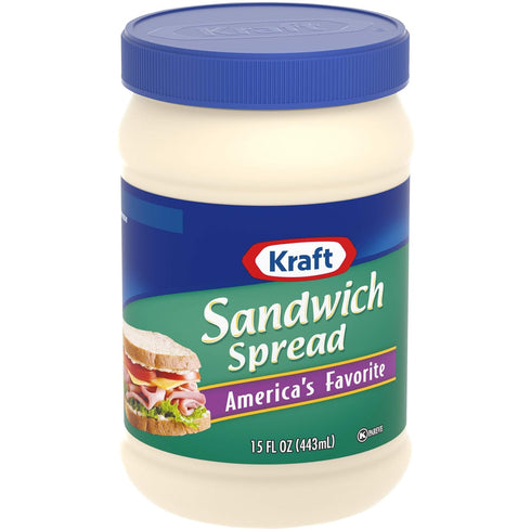 Cool Whip (15 oz Pack 12) Kraft Sandwich Spread Jars