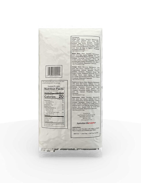 Sqwincher (Pack 50) (50 Zero Sugar Hydration Bundle - Qwik Stiks of + Sqweeze Freezer Pops Total)