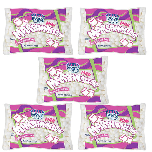 Only Kosher Candy Mini Marshmallows 8 oz (5 Pack) | Soft & Fluffy Marshmallows for