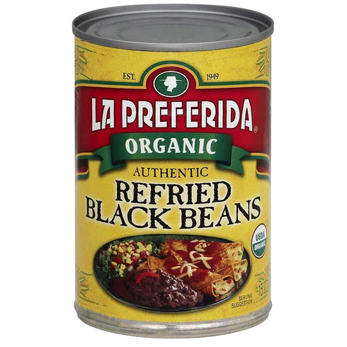 Pack) La Preferida Organic Taco Night Party Kit - Refried Beans, Black Beans, Spanish Rice, Taco Seasoning, Al Pastor