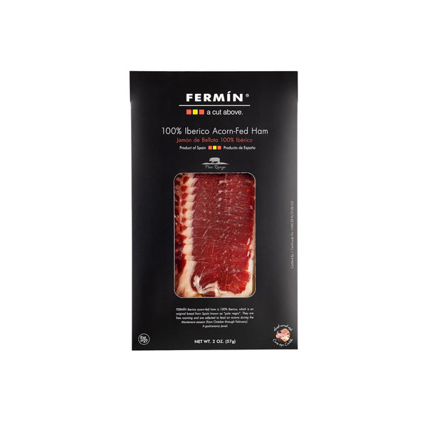Iberico de Bellota Ham Sliced by Hand (2 oz). GLUTEN FREE by