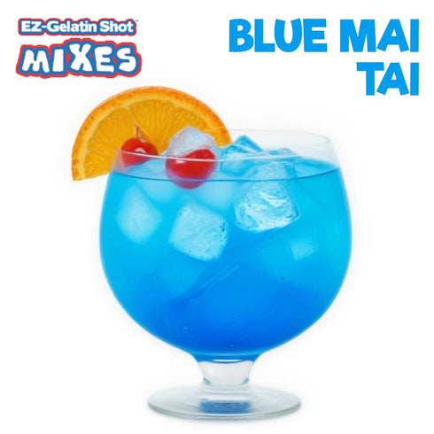 Blue Mai Tai Jello Shot Mix, 6.78 oz - Premium Gluten-Free Jello Mix for Tasty Shots