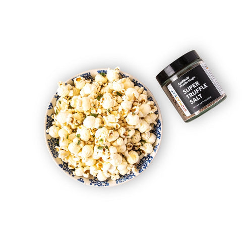 2.2 Oz Truffle Salt Blend with Extra Truffle, Chives, Red Pepper Flakes, Aleppo Pepper, Sea Salt- SydSalt Super Truffle