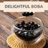 1 (Pack 6) US Boba Co Unsweetened Tapioca Pearl, Easy to Cook, Tapioca Boba Balls for Tea Milk, Coffee & Dessert