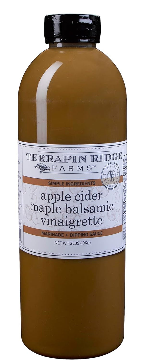 Terrapin Ridge Farms Apple Cider Maple Balsamic Vinaigrette Gourmet Salad Dressing and