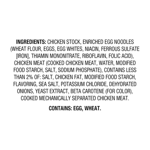 Amazon Fresh 10.5 Oz Packaging (Pack 4) , Chicken Noodle, Condensed Soup, (Previously Happy Belly, May Vary)