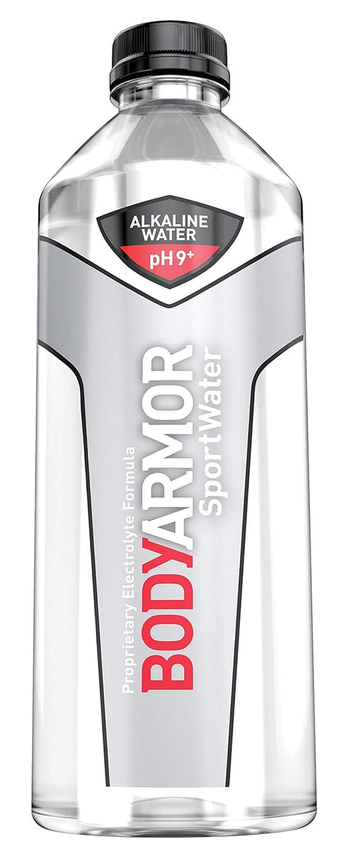 BODYARMOR Nutrition Sport Water Alkaline Water, Superior Hydration, pH Balanced Electrolyte Sports