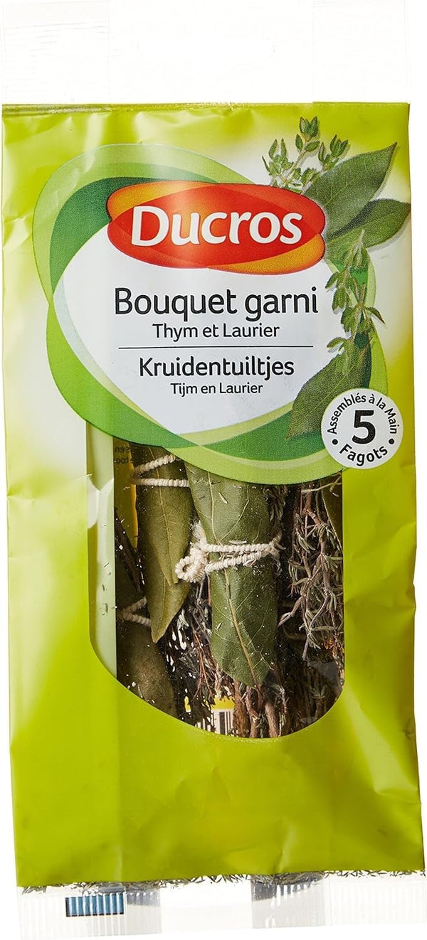 Ducros Bouquet Garni - 5 Bundles of Dried Bundled Herbs