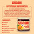 6 8 oz Smash Foods Apricot Jam Superfood Spread Jars with No Added Sugar Made with Chia Seeds Dates and Upcycled Fruit